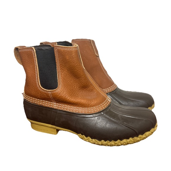 L.L.Bean Bean Boot 6.5" Chelsea Duck Boot Waterproof Men's Size 13M - Picture 1 of 9